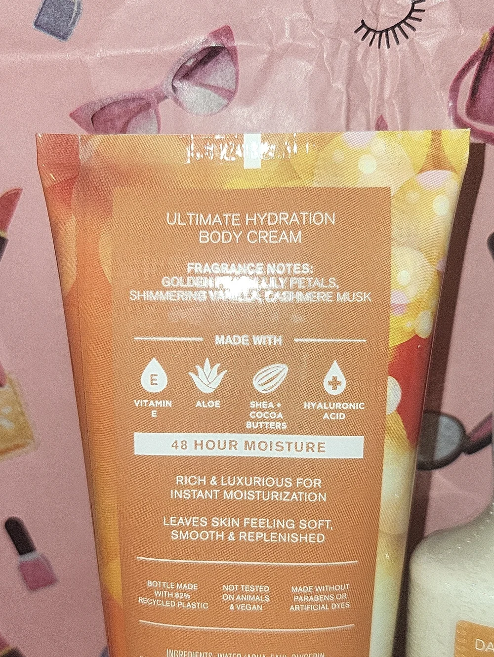 Bath & Body Works 2 Pc. Cashmere Glow Set Body Cream & Body Lotion FS NEW Sealed